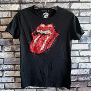Zara The Rolling Stones 50 Years Graphic T-Shirt